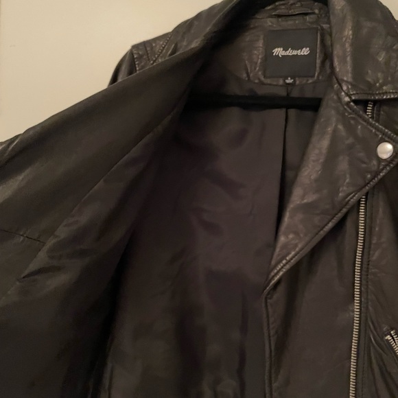 Madewell Leather Motorcycle Jacket - Like New! - Picture 2 of 5